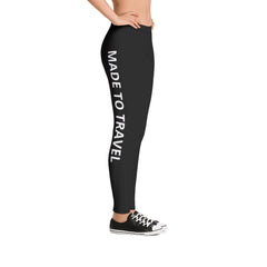 "Made to Travel" Leggings - Travel Becomes Me